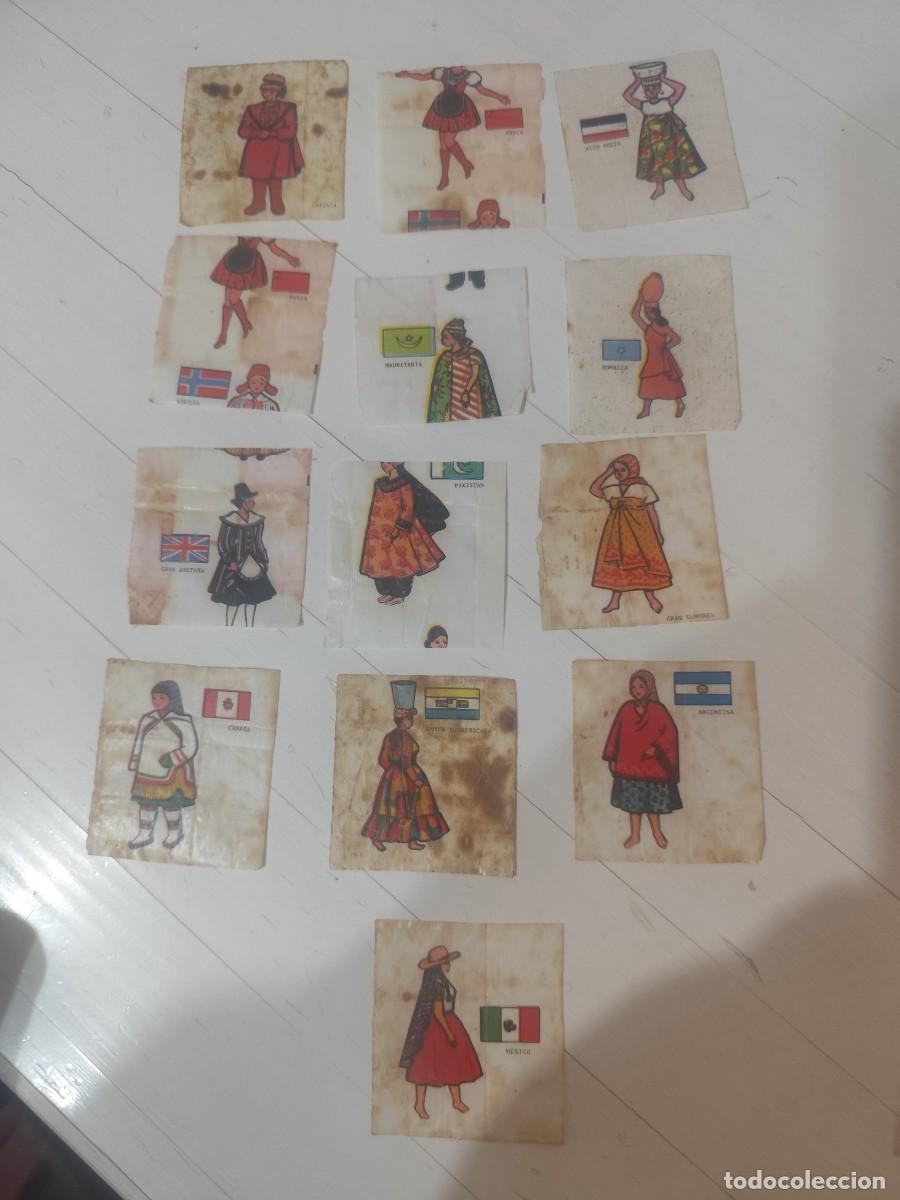 Coleccionismo Cromos antiguos: Cromos chicles ni&ntilde;a antiguos
