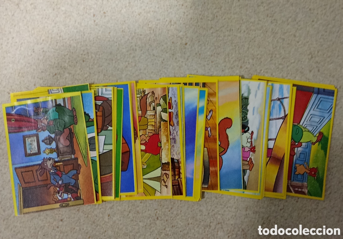 Coleccionismo Cromos antiguos: 47 CROMOS DIFERENTES WILLY FOG LA VUELTA AL MUNDO LOTE DE CROMOS DANONE N&Uacute;NCA PEGADOS