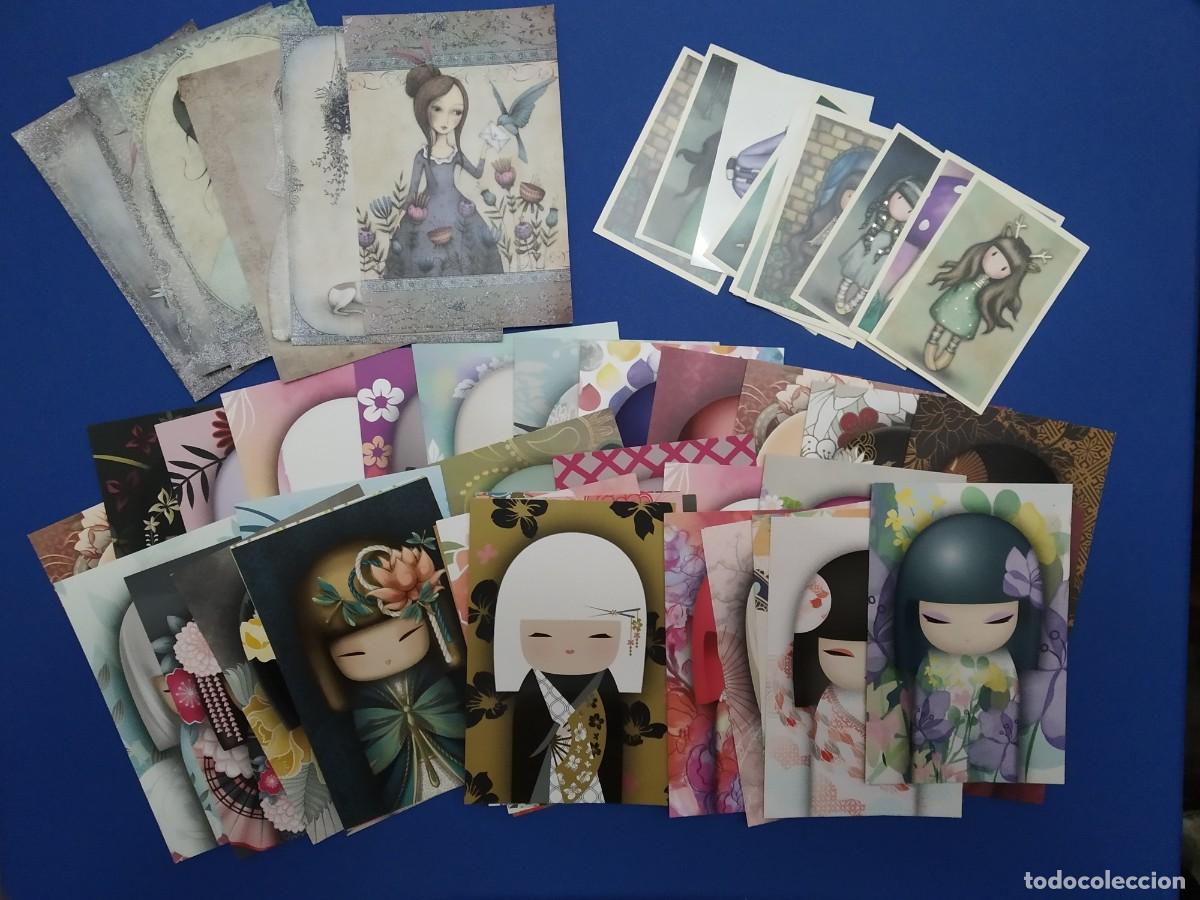 Collectable Antique Stickers: KIMMIDOLL Y GORJUSS LOTE DE CROMOS