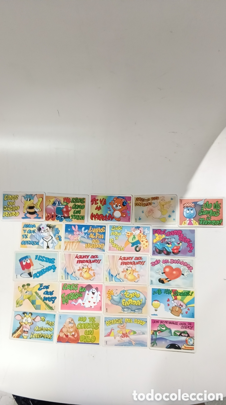 Coleccionismo Cromos antiguos: LOTE CROMOS BOLLYCAO