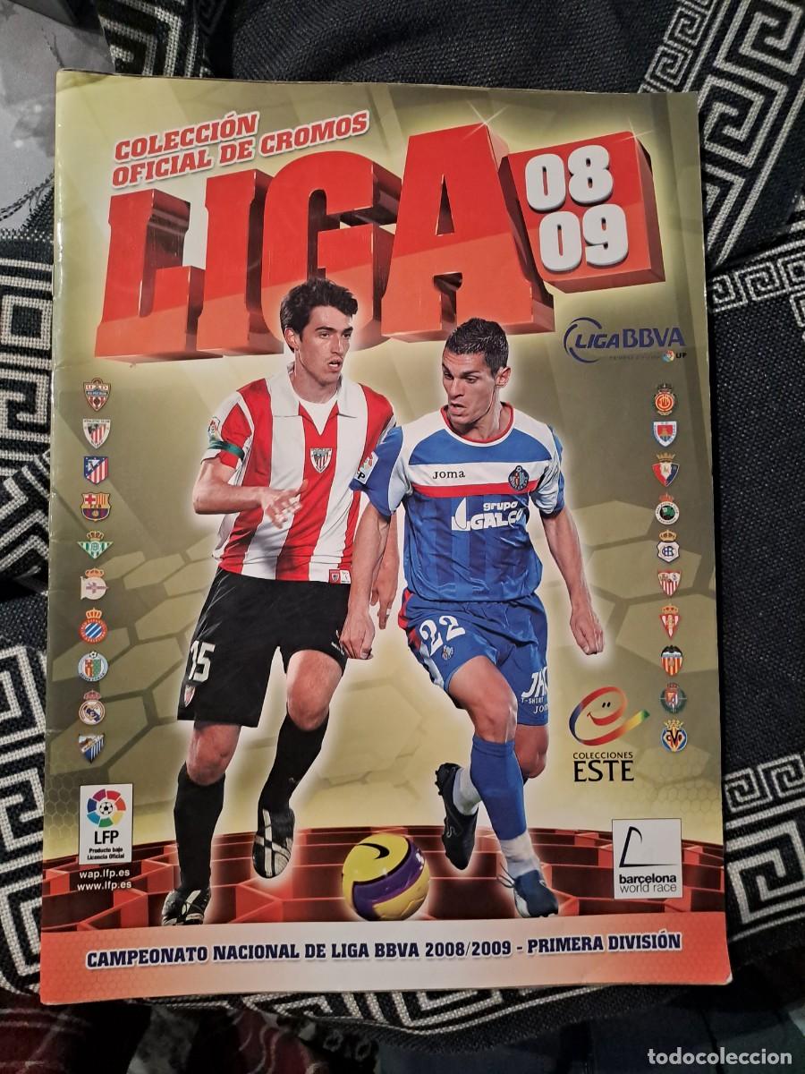 Coleccionismo Cromos antiguos: ALBUM COLECCION OFICIAL DE CROMOS ESTE PANINI LIGA 2008 2009 08 09