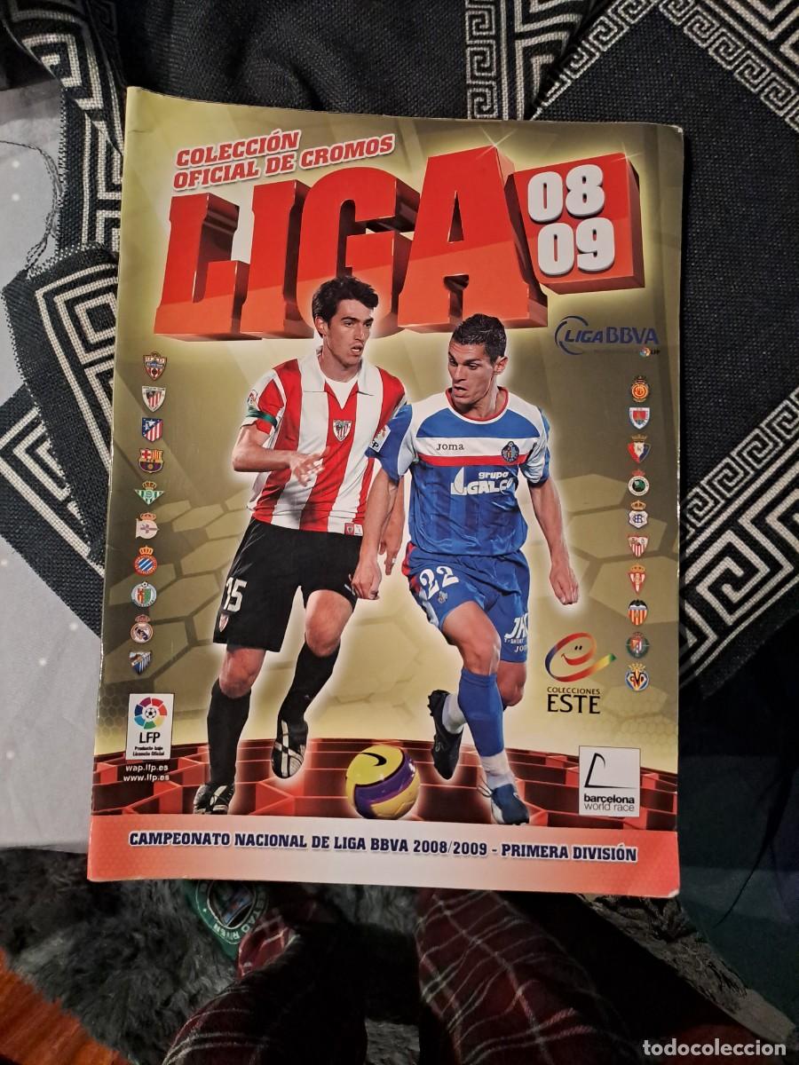 Coleccionismo Cromos antiguos: ALBUM COLECCION OFICIAL DE CROMOS ESTE PANINI LIGA 2008 2009 08 09 VACIO