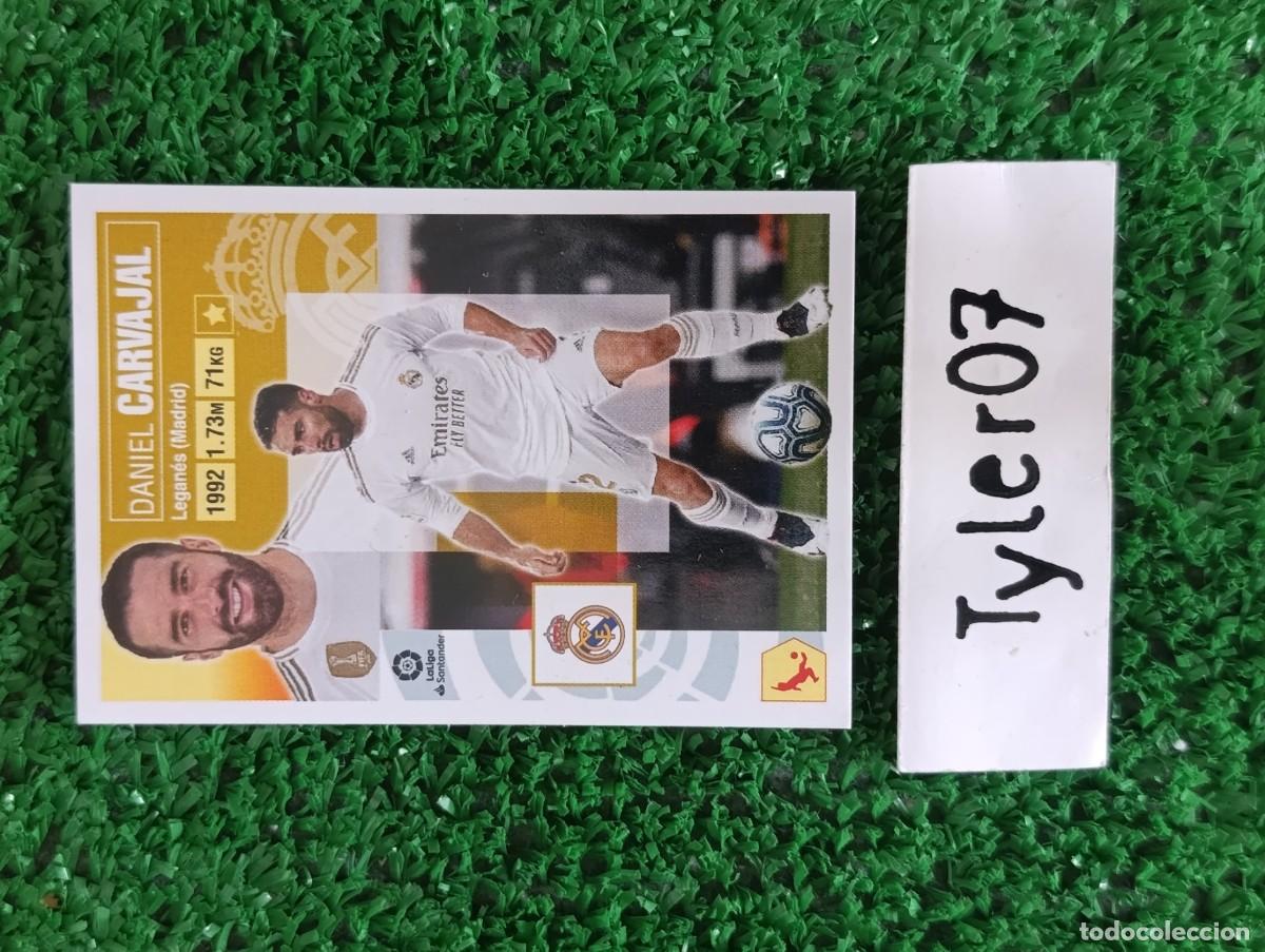 Coleccionismo Cromos antiguos: CARVAJAL REAL MADRID 4 LIGA ESTE 2020 2021 20 21