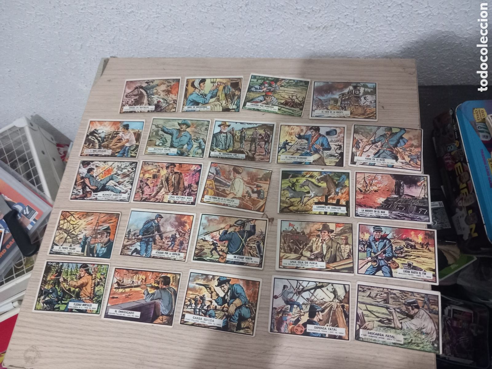 Coleccionismo Cromos antiguos: 24 CROMOS GUERRA CIVIL NEWS WAR,,VER FOTOS