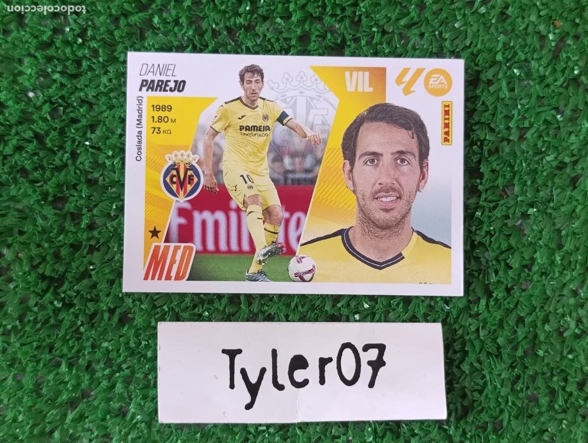 Coleccionismo Cromos antiguos: PAREJO VILLARREAL 13 LIGA ESTE 2025 2026 25 26