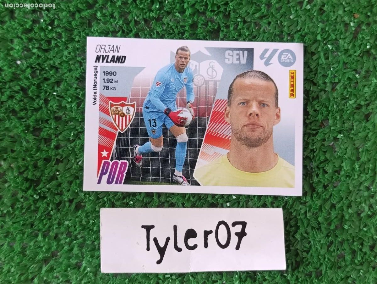 Coleccionismo Cromos antiguos: NYLAND SEVILLA 3 LIGA ESTE 2025 2026 25 26