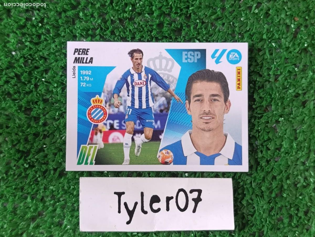 Coleccionismo Cromos antiguos: PERE MILLA ESPANYOL 20 LIGA ESTE 2025 2026 25 26