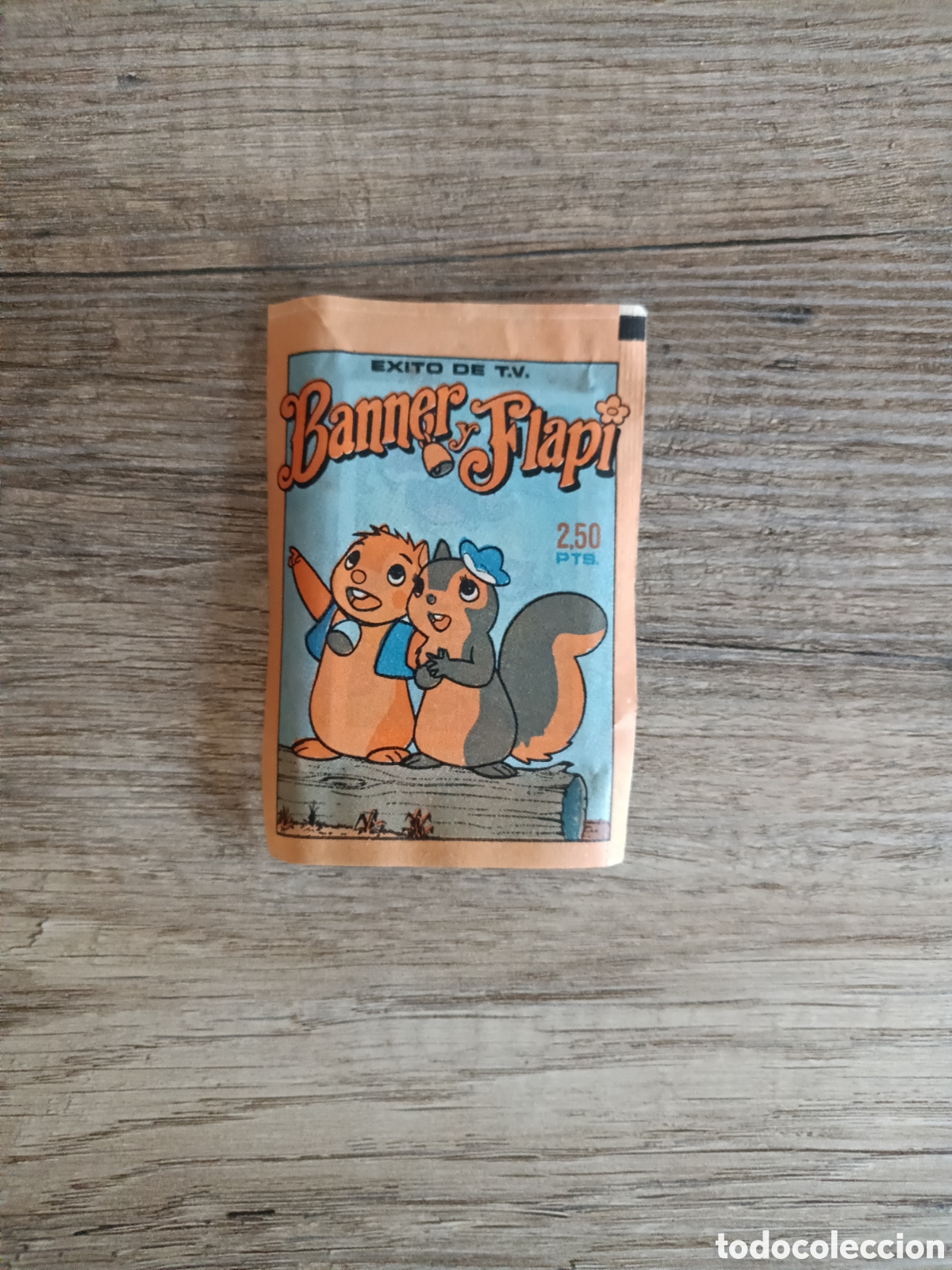 Coleccionismo Cromos antiguos: Sobre sin abrir BANNER Y FLAPI fher 1976