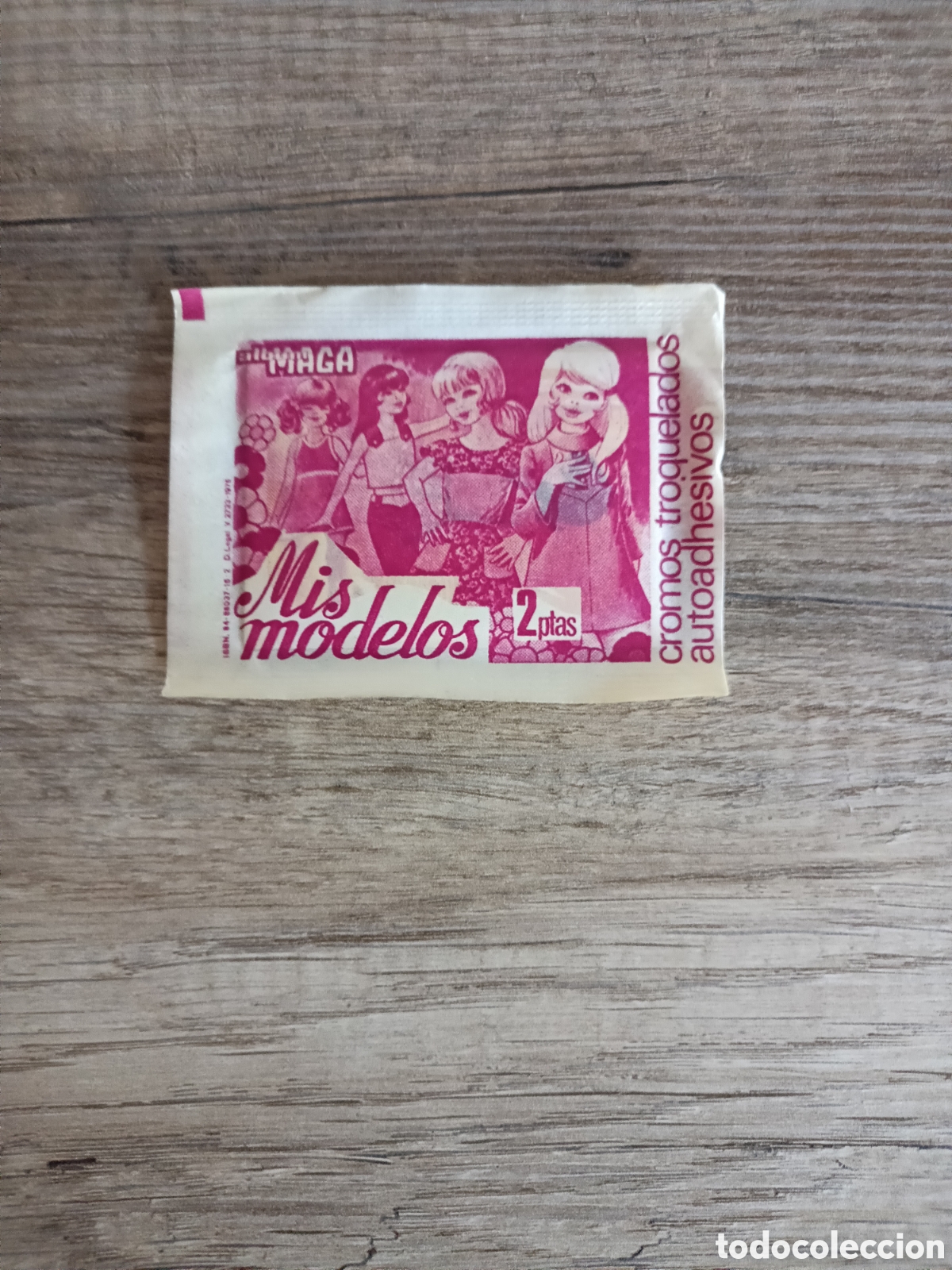 Coleccionismo Cromos antiguos: Sobre sin abrir MIS MODELOS ed.Maga 1975