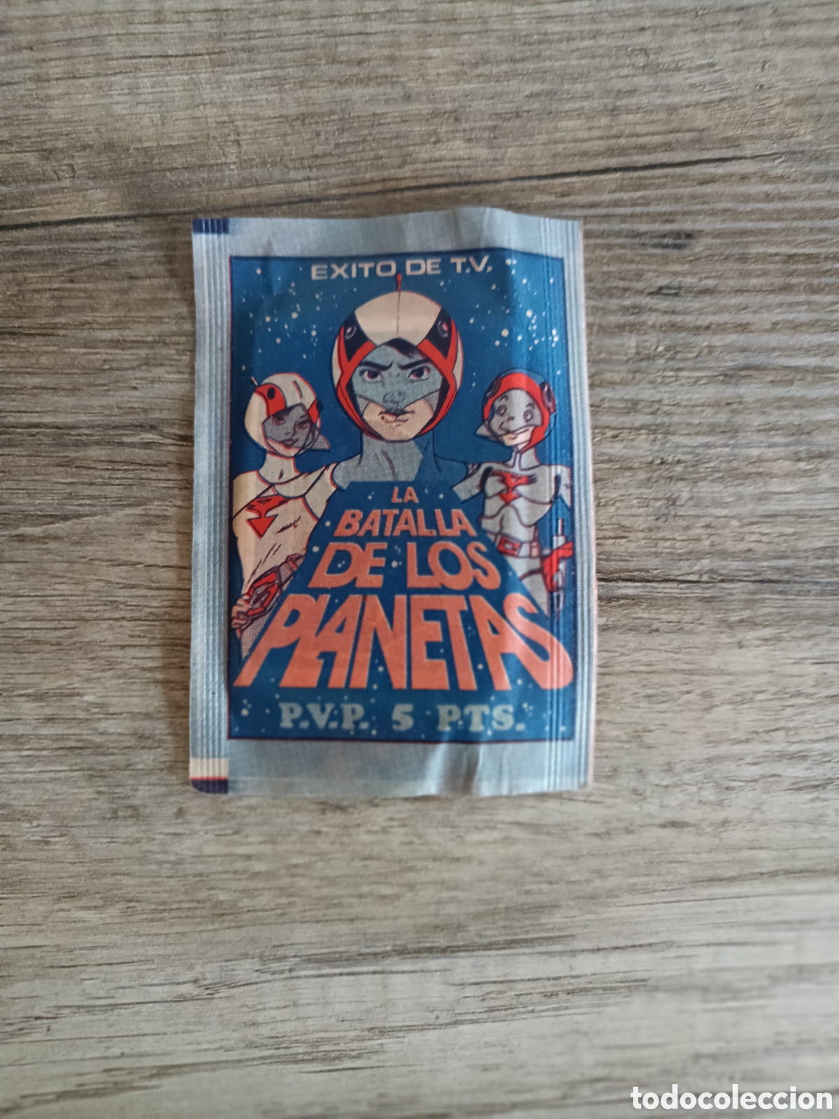 Coleccionismo Cromos antiguos: Sobre sin abrir BATALLA PLANETAS fher 1980