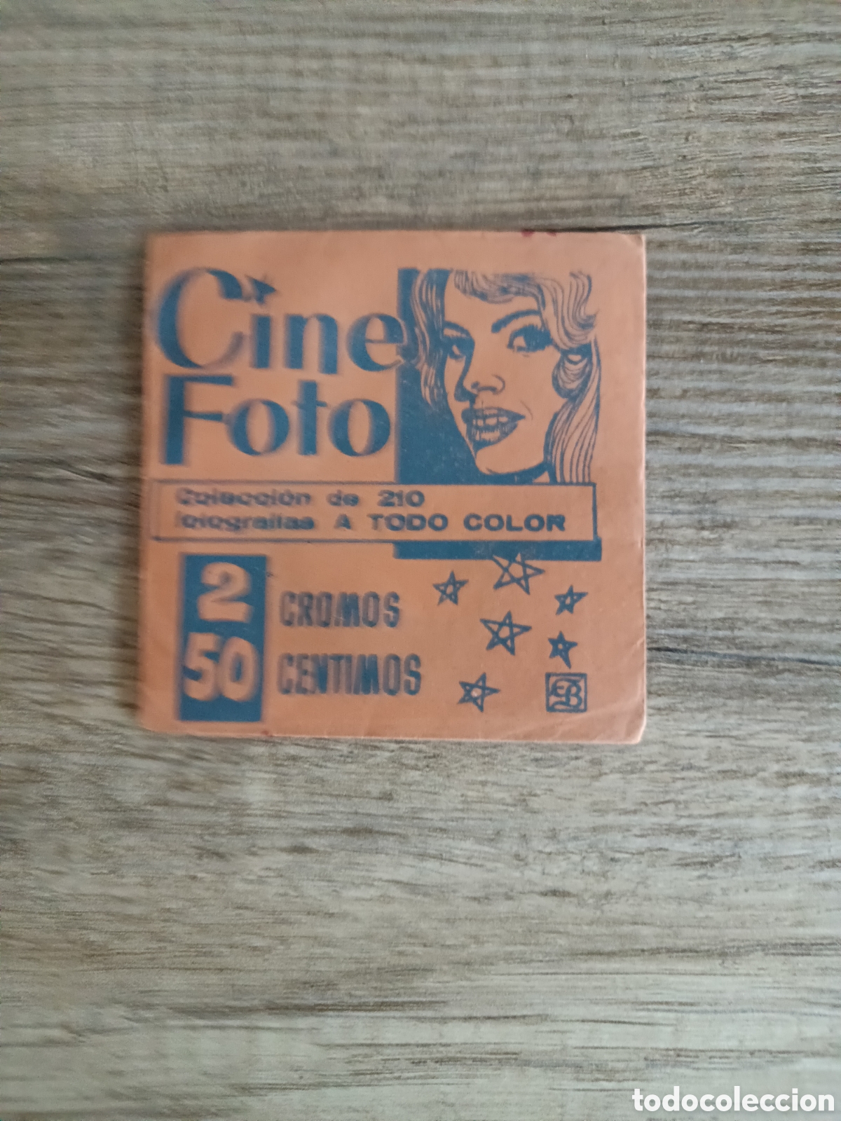 Sammeln alte Sammelbilder: Sobre sin abrir CINE FOTO ed.Bruguera 1961