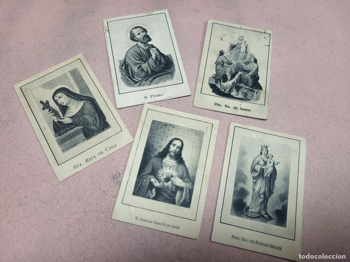 Collezionismo Figurine antiche: LOTE ANTIGUOS CROMOS RELIGIOSOS CHOCOLATES AMATLLER