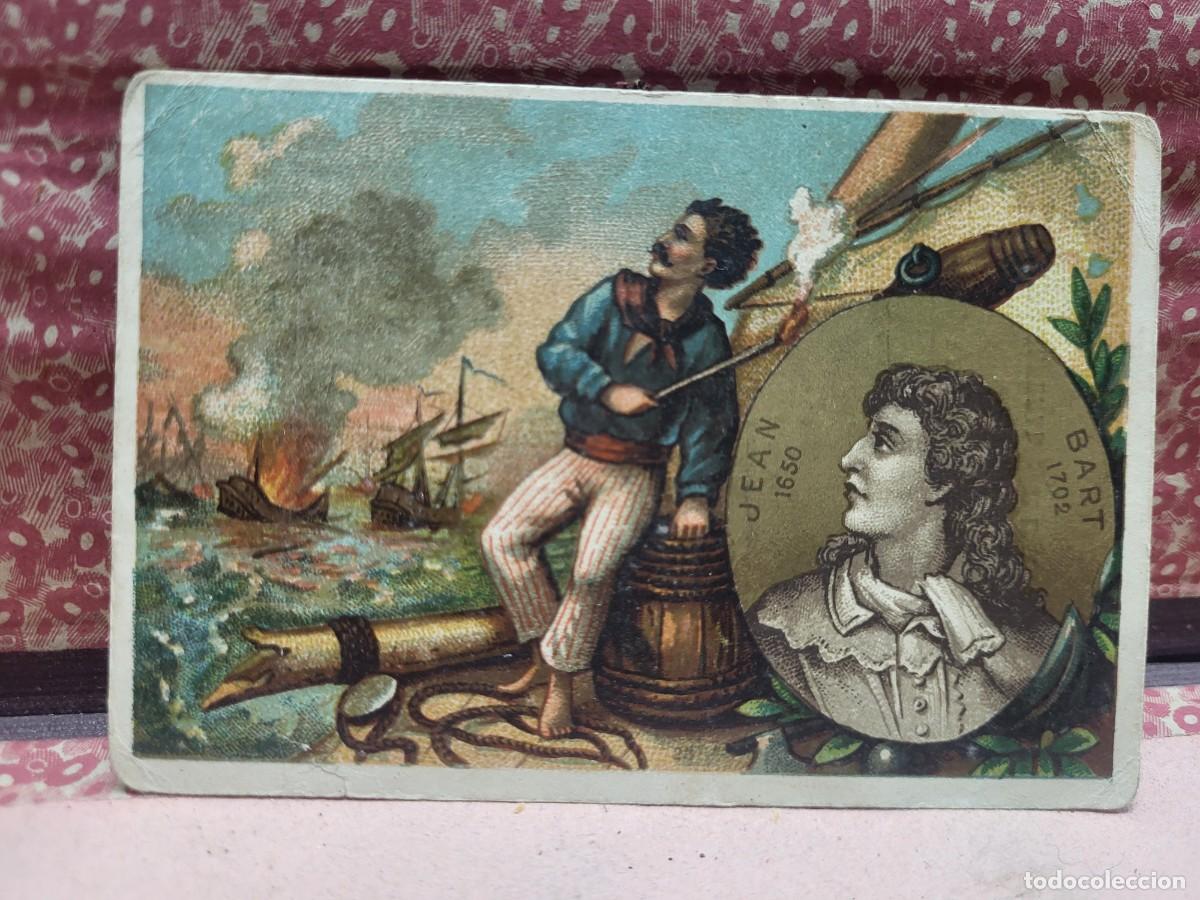 Coleccionismo Cromos antiguos: ANTIGUO CROMO JEAN BART PUBLICIDAD CHOCOLATES CAFES TES MANUEL VICENTE VALENCIA