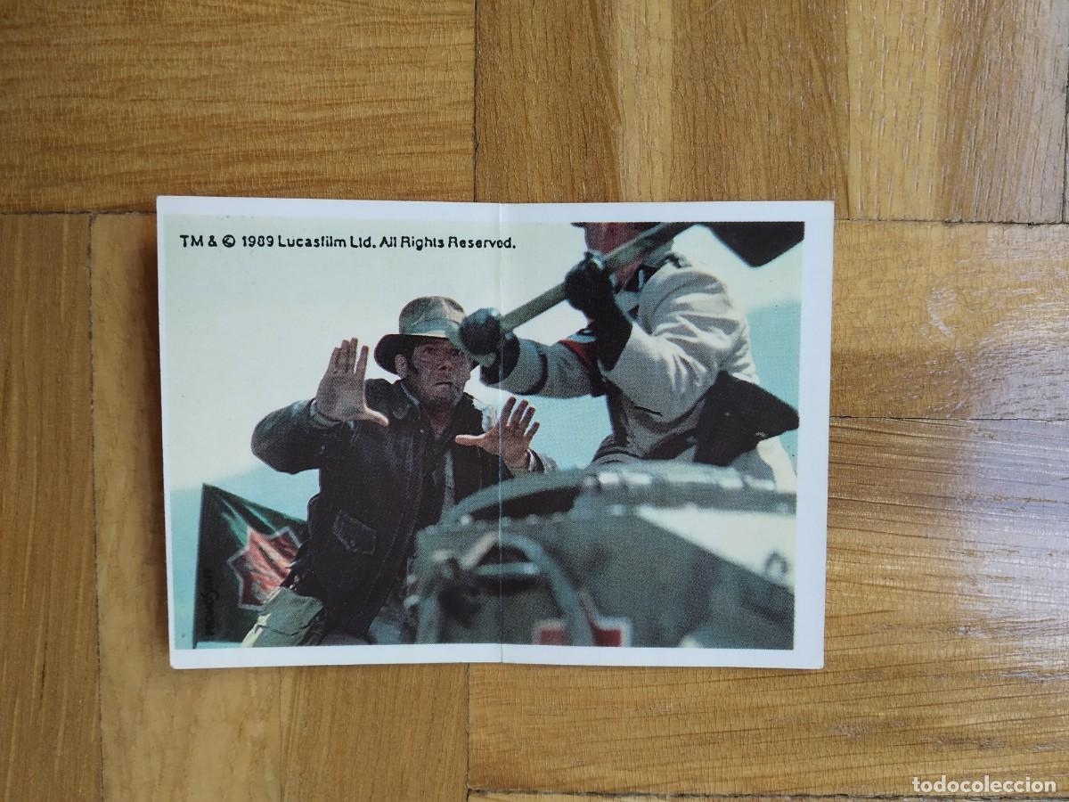 Collectable Antique Stickers: CROMO PANRICO INDIANA JONES Y LA ULTIMA CRUZADA HARRISON FORD LUCAS FILM 1989 SIN PEGAR