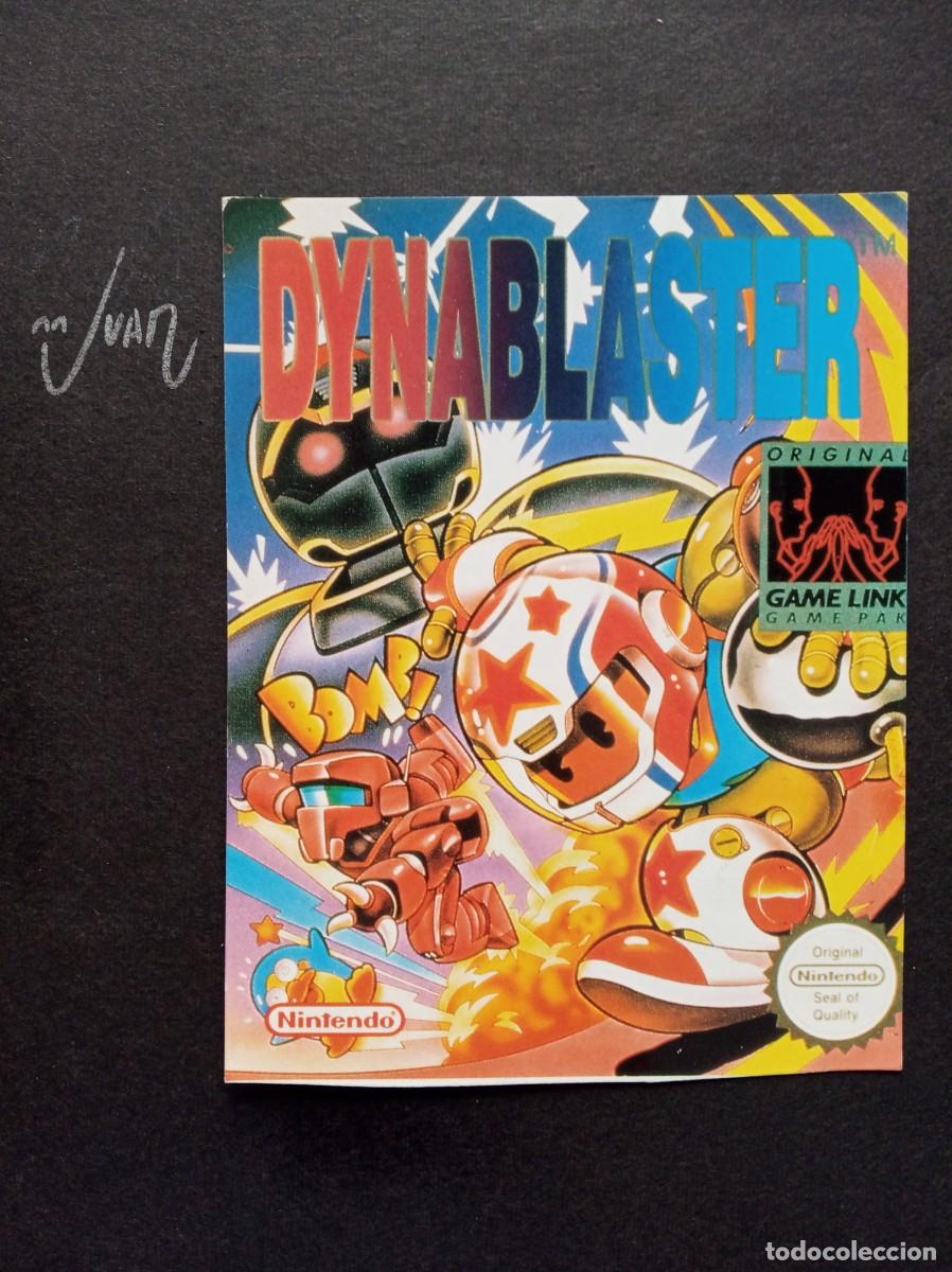 Collectable Antique Stickers: N&ordm; 6 SUPER FICHA MATUTANO DYNA BLASTER GAME BOY NINTENDO &reg; REVISTA HOBBY CONSOLAS A&Ntilde;OS 90