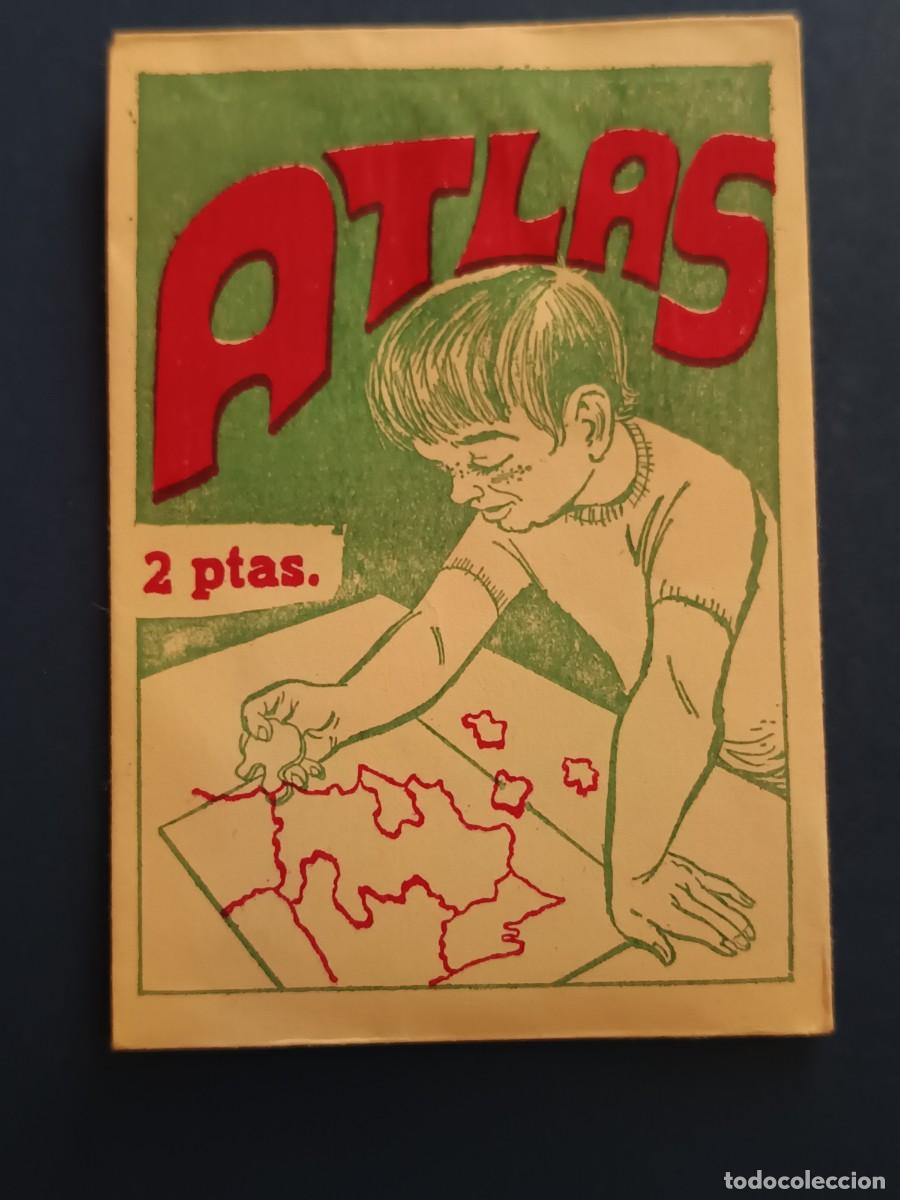 Collezionismo Figurine antiche: SOBRE DE CROMOS SIN ABRIR ATLAS EDITORIAL DONOSO
