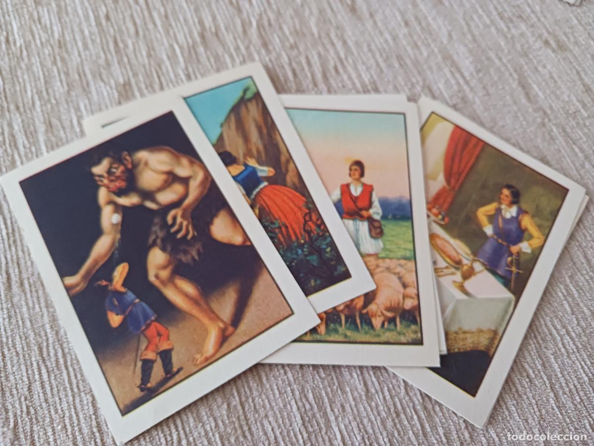 Coleccionismo Cromos antiguos: 9 cromos, el castillo de iras y no volveras, sin marca de chocolate ni editor, ver numeracion