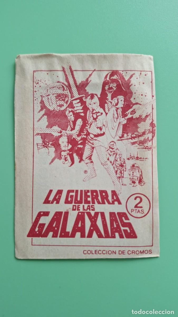 Coleccionismo Cromos antiguos: SOBRE SIN ABRIR LA GUERRA DE LAS GALAXIAS STAR WARS PACOSA DOS 1977