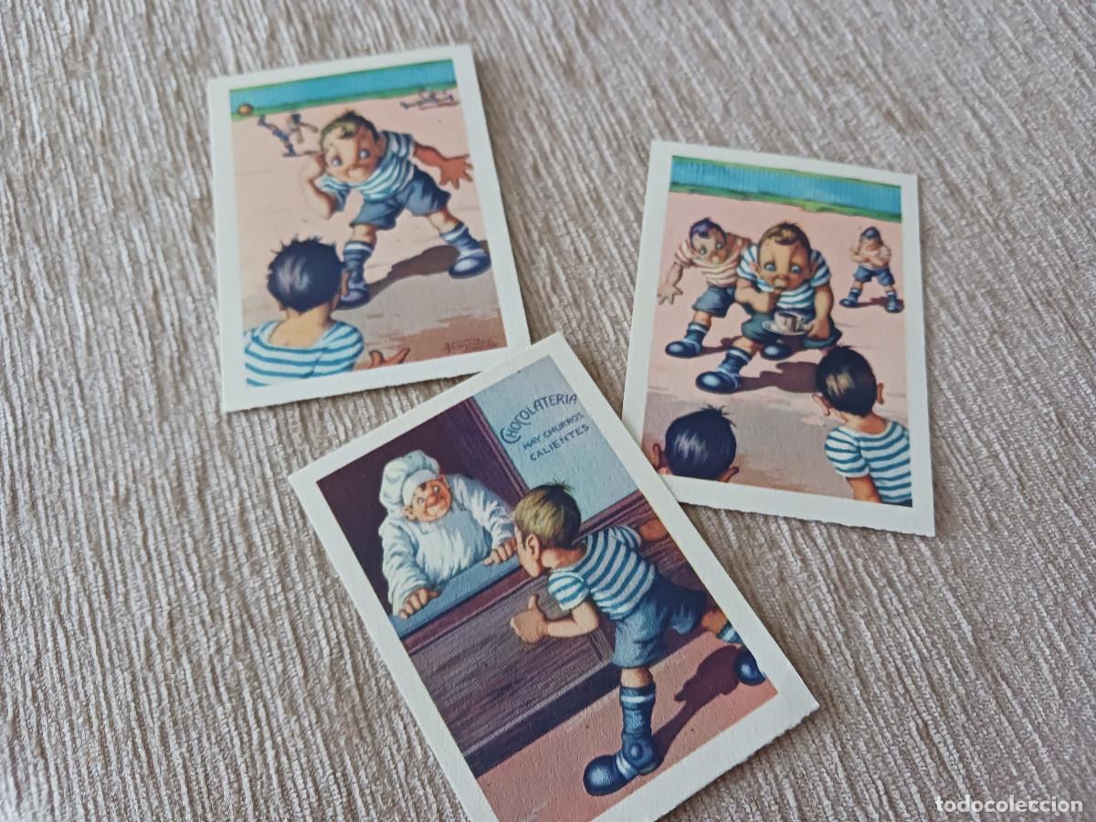 Coleccionismo Cromos antiguos: 3 cromos, REMEDIO HEROICO, SIN EDITOR, VER NUMERACION