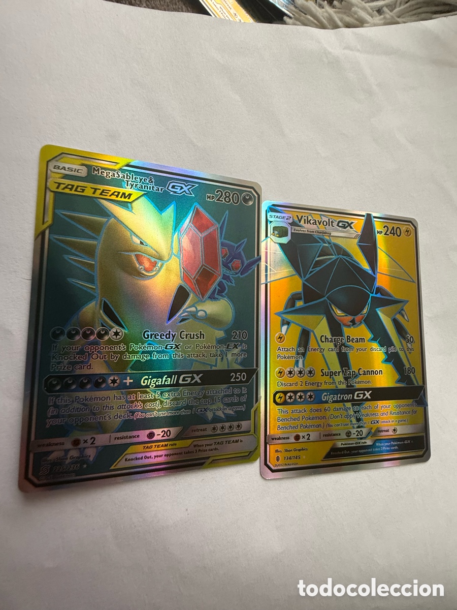 Coleccionismo Cromos antiguos: Cartas Pokemon de colecci&oacute;n