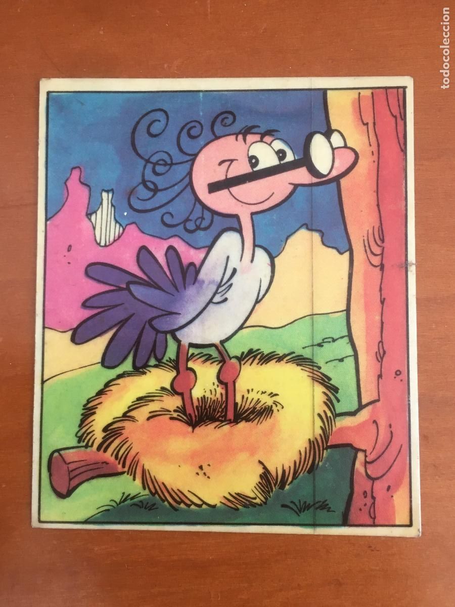 Coleccionismo Cromos antiguos: los disfraces de mortadelo galletas ortiz CROMO nunca pegado perfecto estado