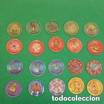 Sammeln alte Sammelbilder: Colecci&oacute;n tazos Pok&eacute;mon 3 tridimensionales Nintendo promoci&oacute;n Matutano 2001