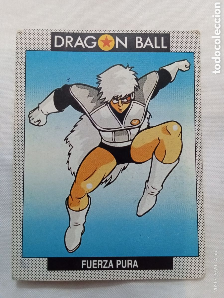 Collezionismo Figurine antiche: Cromos carta fuerza pura bola de drag&oacute;n Balk a&ntilde;os 80-90