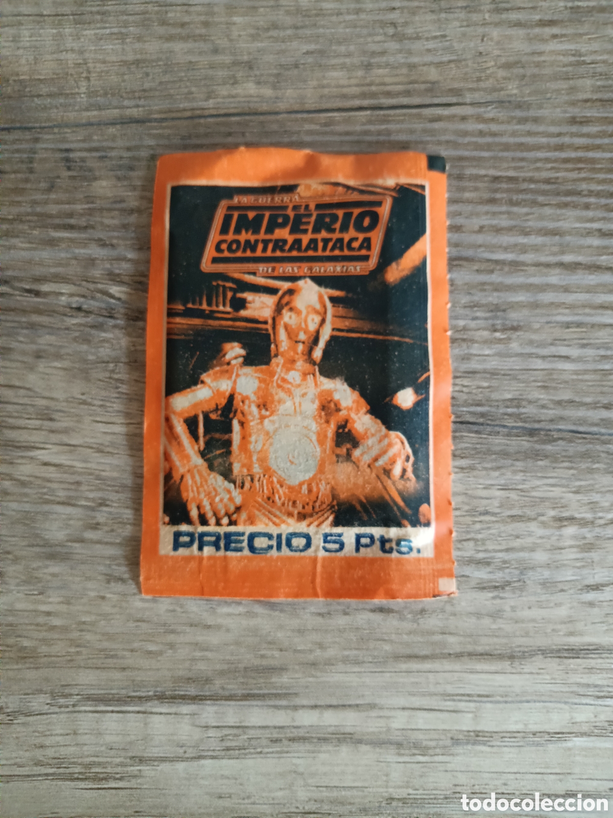 Collectable Antique Stickers: Sobre sin abrir Imperio Contraataca star wars FHER 1980