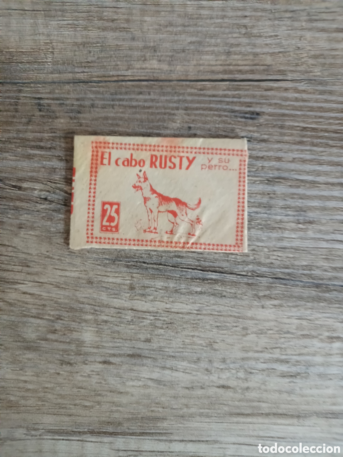 Collectable Antique Stickers: Sobre sin abrir CABO RUSTY fher