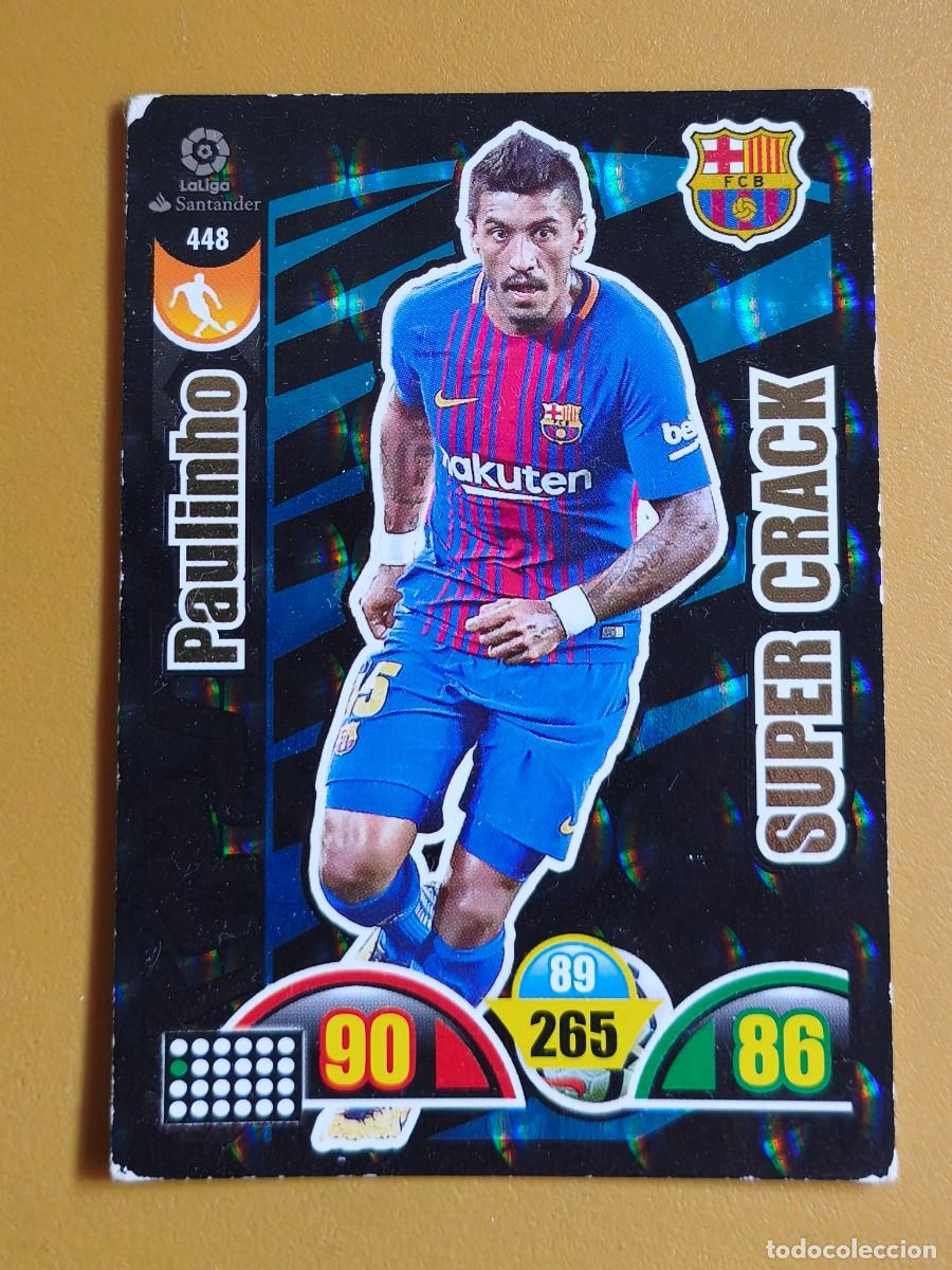 Colecionismo Cromos antigos: paulinho, 2017 18 super crack