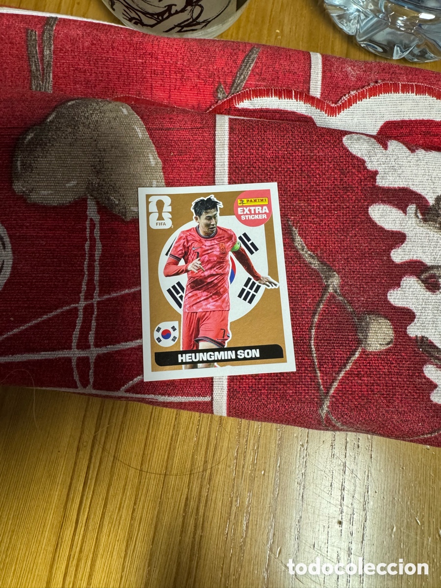 Coleccionismo Cromos antiguos: Son Heung-min extra sticker bronce mundial 2026 Panini