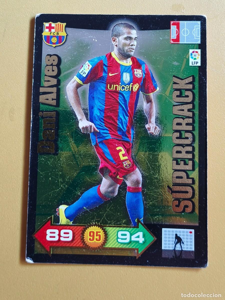 Collectable Antique Stickers: dani alves, 2010 11 supercrack