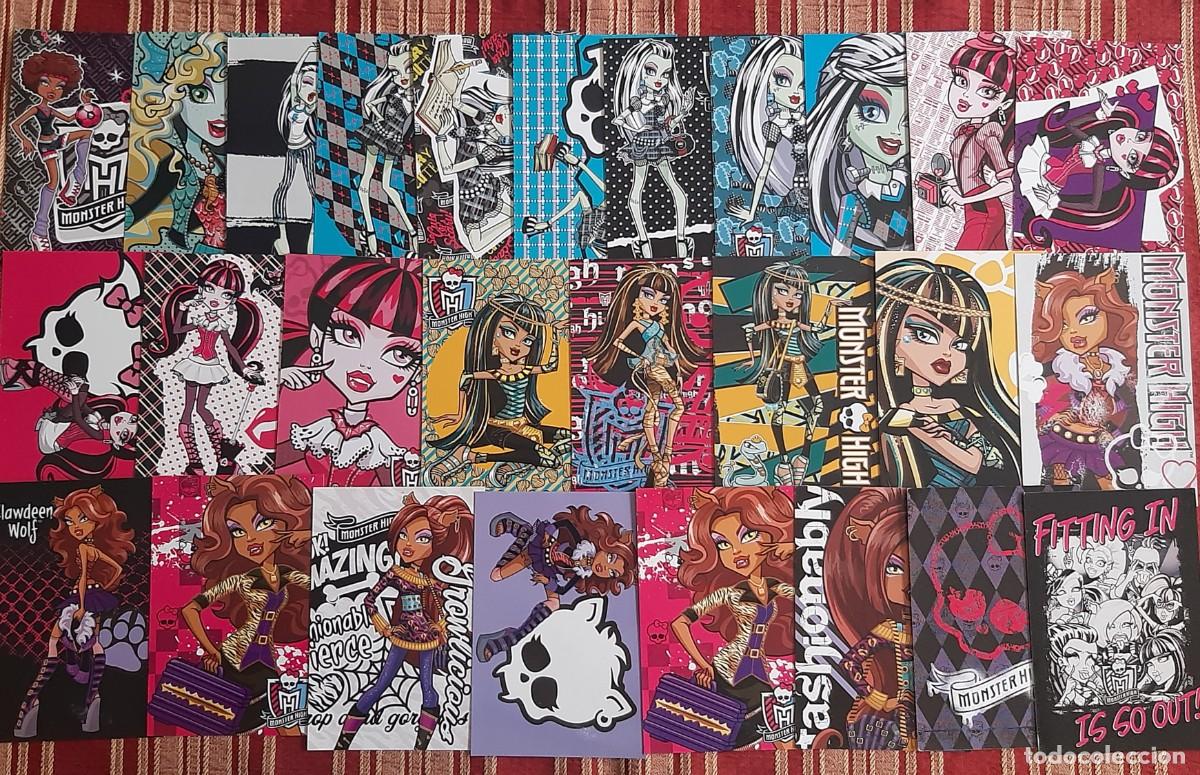 Collezionismo Figurine antiche: (MONSTER HIGH) LOTE DE PHOTOCARD COLECCIONABLES