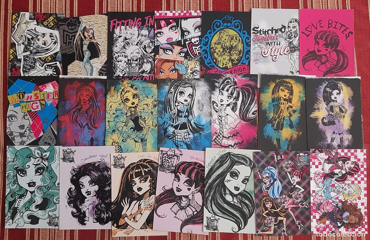 Collezionismo Figurine antiche: (MONSTER HIGH) LOTE DE PHOTOCARD COLECCIONABLES