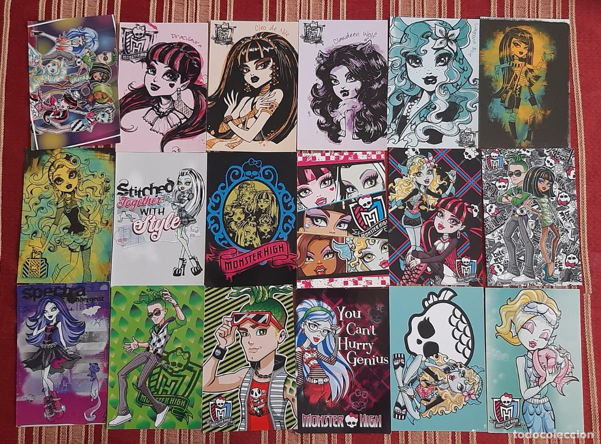 Collezionismo Figurine antiche: (MONSTER HIGH) LOTE DE PHOTOCARD COLECCIONABLES