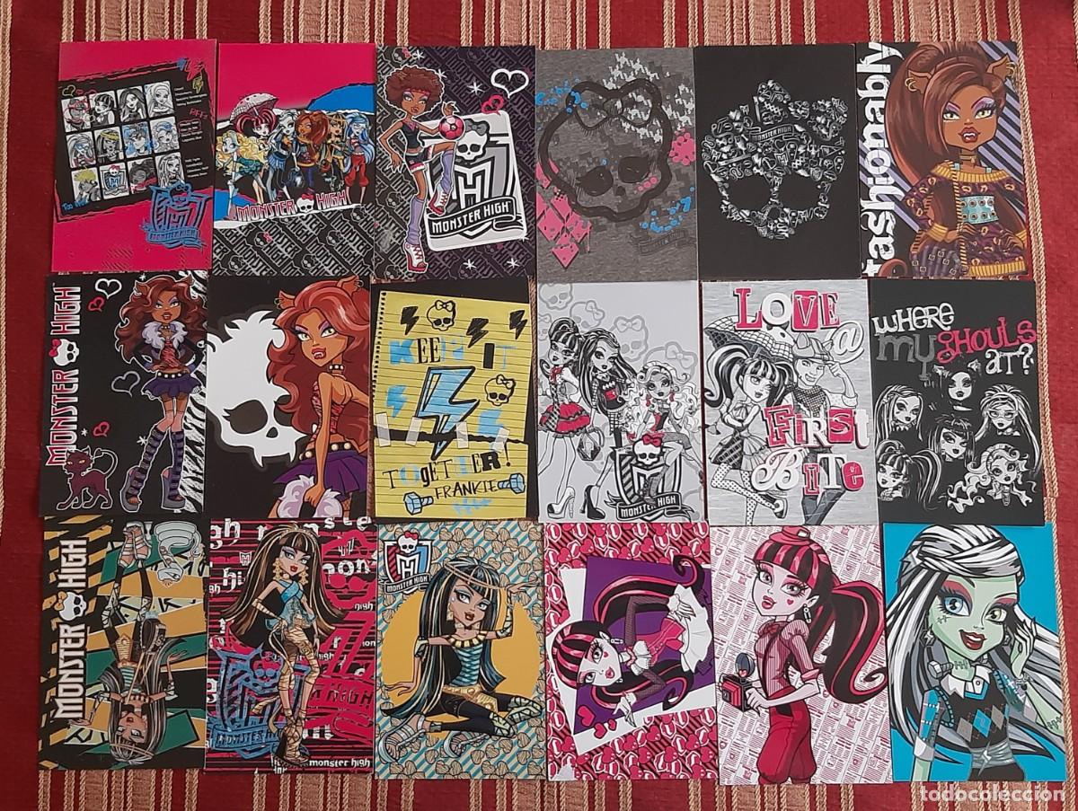 Collezionismo Figurine antiche: (MONSTER HIGH) LOTE DE PHOTOCARD COLECCIONABLES