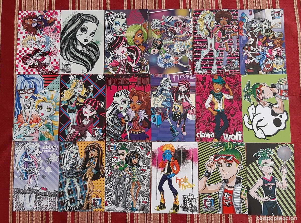 Collezionismo Figurine antiche: (MONSTER HIGH) LOTE DE PHOTOCARD COLECCIONABLES