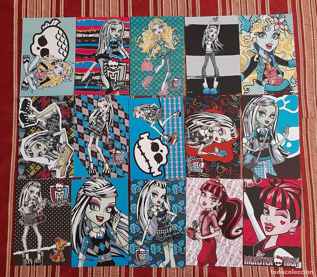 Collectable Antique Stickers: (MONSTER HIGH) LOTE DE PHOTOCARD COLECCIONABLES