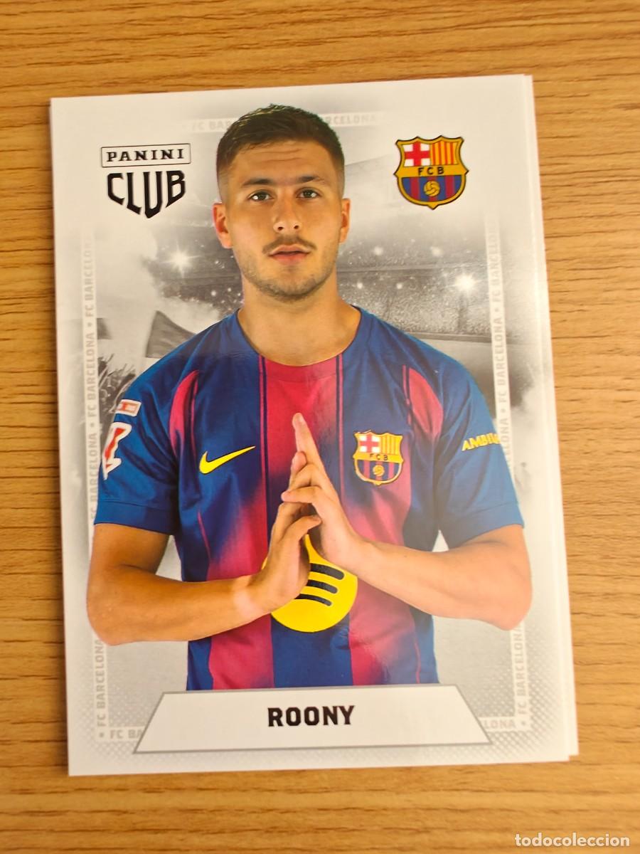 Coleccionismo Cromos antiguos: Roony 26 Panini Club Barcelona 25 26 ADN 2025 2026