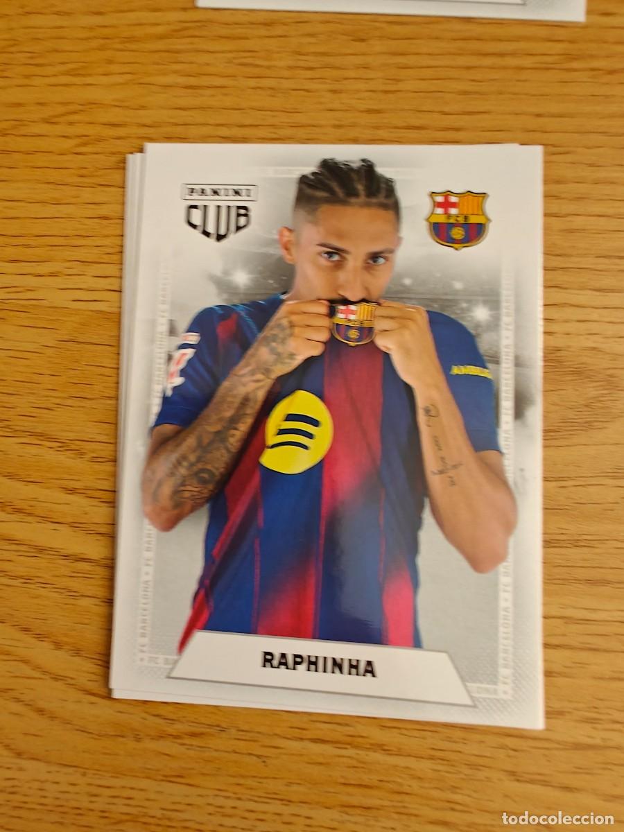 Coleccionismo Cromos antiguos: Raphinha 29 Panini Club Barcelona 25 26 ADN 2025 2026