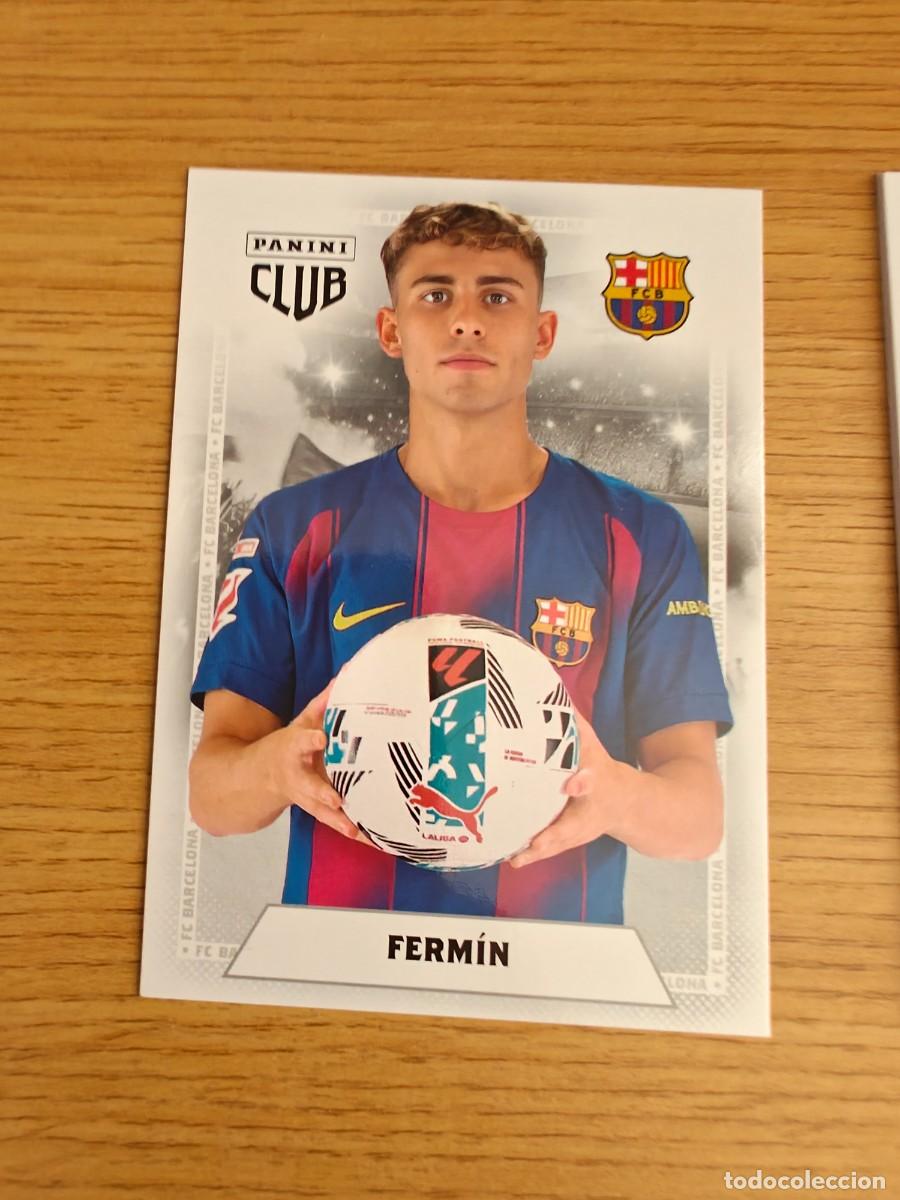 Coleccionismo Cromos antiguos: Ferm&iacute;n 23 Panini Club Barcelona 25 26 ADN 2025 2026