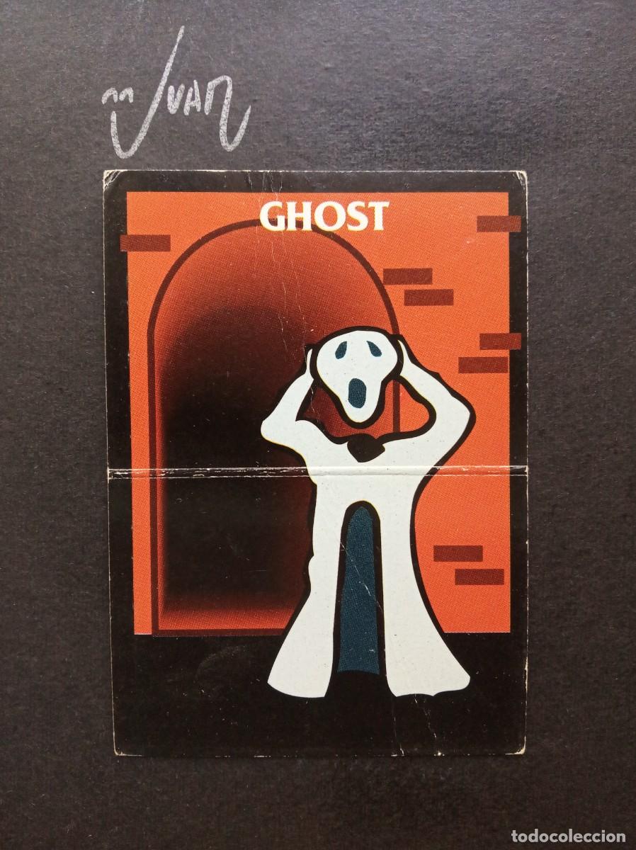 Coleccionismo Cromos antiguos: N&ordm; 31 GHOST ''FANTASMA'' MONSTER IN MY POCKET &reg; MATCHBOX CROMO HISTORIA GIOCHI PREZIOSI 1990