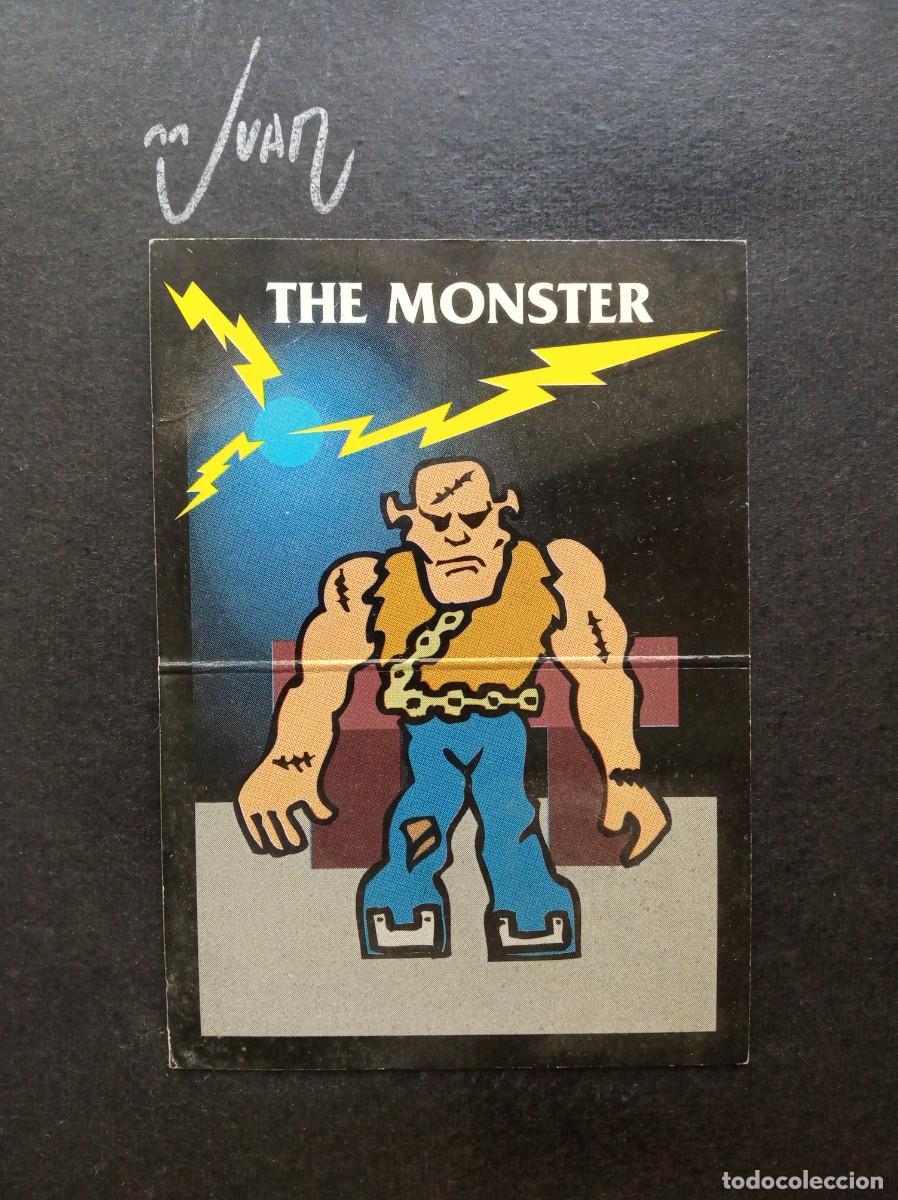 Coleccionismo Cromos antiguos: N&ordm; 13 THE MONSTER ''MONSTRUO'' MONSTER IN MY POCKET &reg; MATCHBOX CROMO HISTORIA GIOCHI PREZIOSI 1990