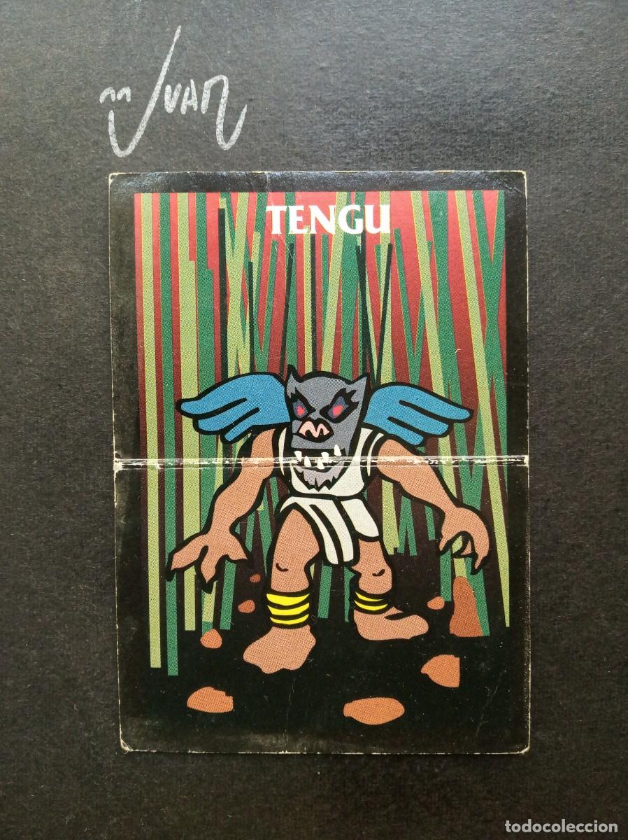 Coleccionismo Cromos antiguos: N&ordm; 9 TENGU MONSTER IN MY POCKET &reg; MATCHBOX CROMO HISTORIA GIOCHI PREZIOSI 1990