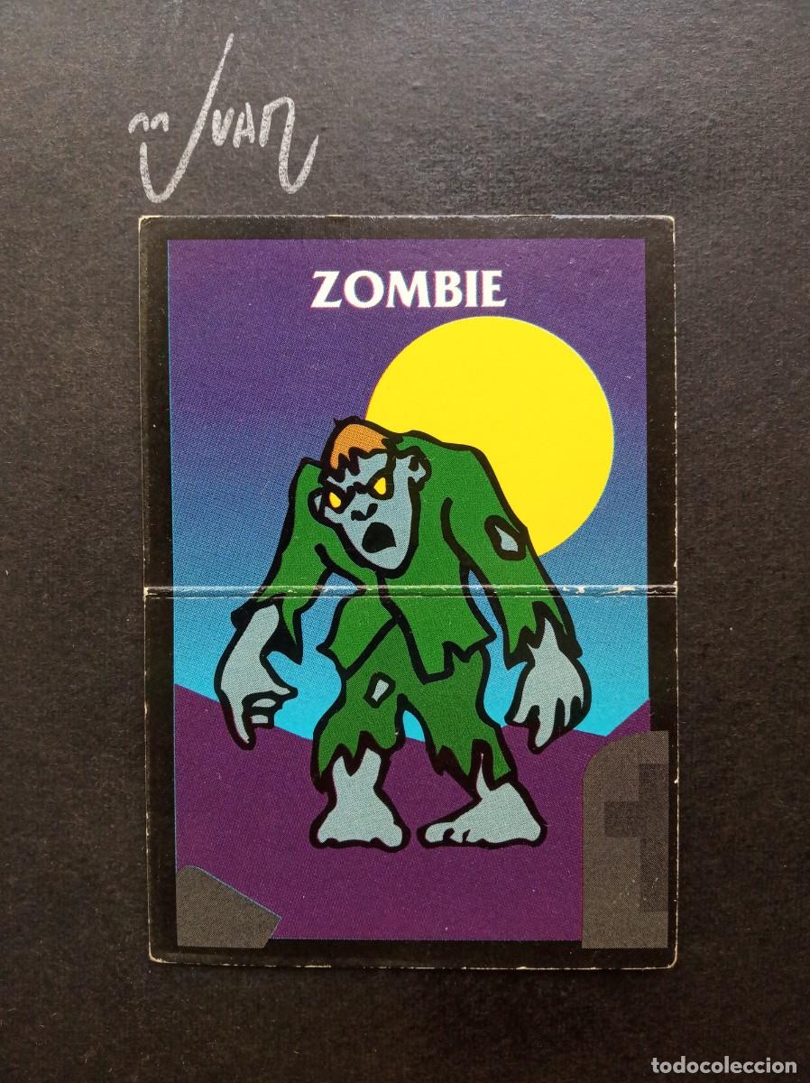 Coleccionismo Cromos antiguos: N&ordm; 29 ZOMBIE MONSTER IN MY POCKET &reg; MATCHBOX CROMO HISTORIA GIOCHI PREZIOSI 1990