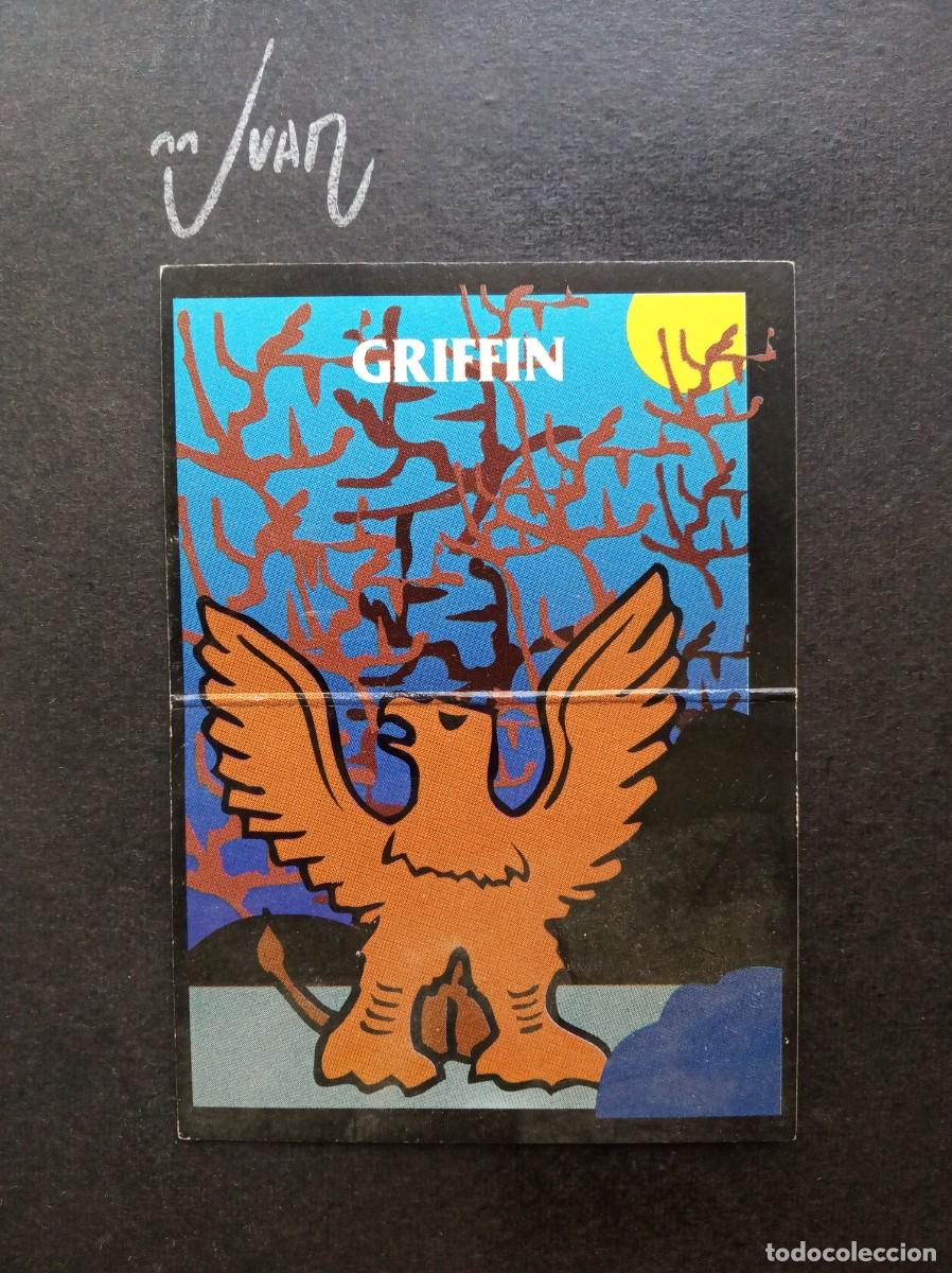 Coleccionismo Cromos antiguos: N&ordm; 5 GRIFFIN MONSTER IN MY POCKET &reg; MATCHBOX CROMO HISTORIA GIOCHI PREZIOSI 1990