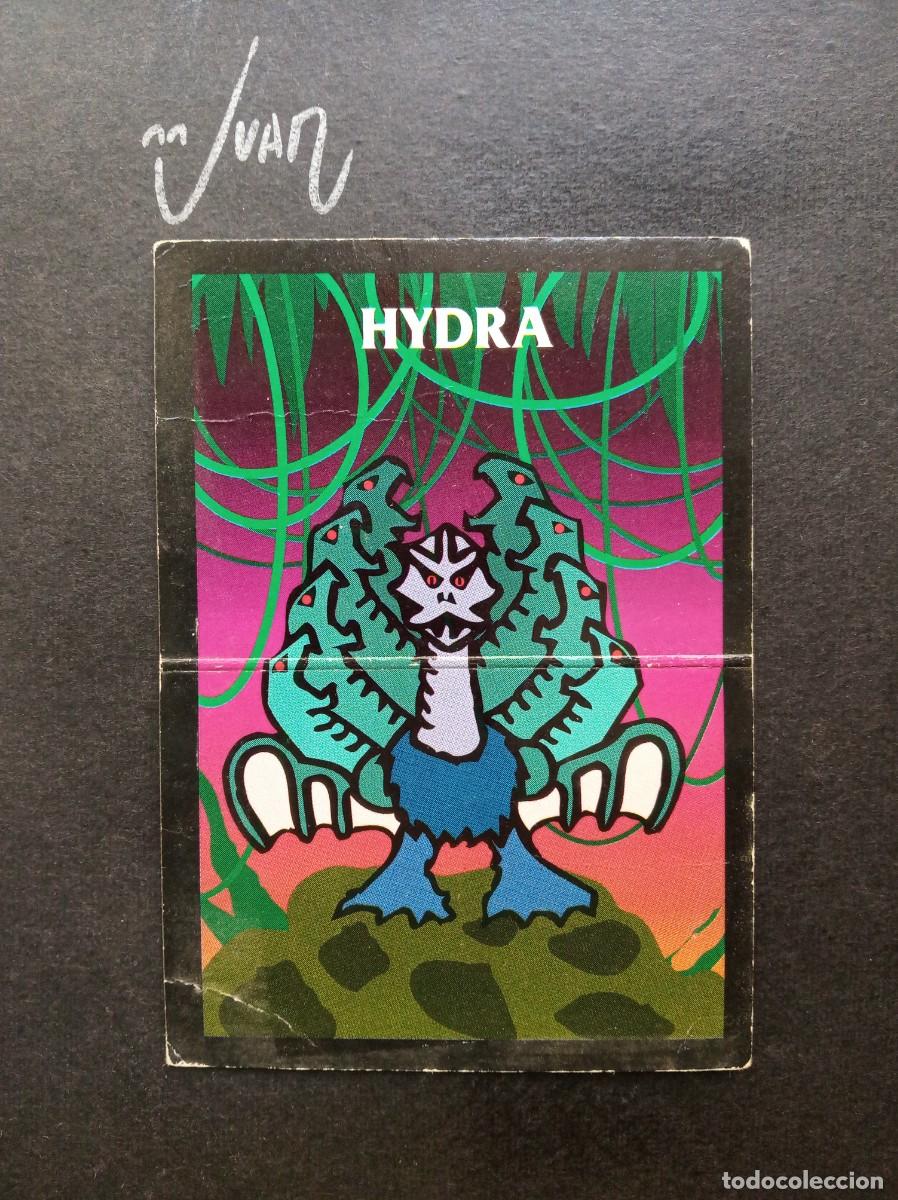 Coleccionismo Cromos antiguos: N&ordm; 2 HYDRA MONSTER IN MY POCKET &reg; MATCHBOX CROMO HISTORIA GIOCHI PREZIOSI 1990