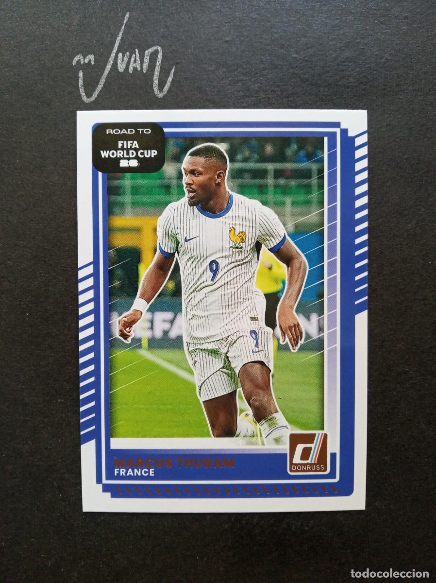 Coleccionismo Cromos antiguos: N&ordm; 148 THURAM FRANCIA FC INTERNAZIONALE ⚽ PANINI &reg; DONRUSS ROAD TO FIFA WORLD CUP 2026 2025 25 26