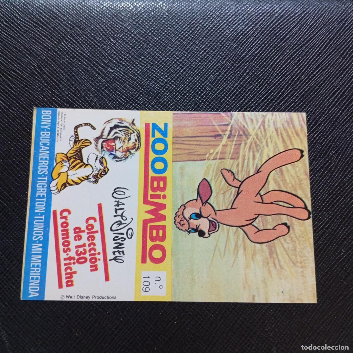 Coleccionismo Cromos antiguos: ZOOBIMBO WALT DISNEY CROMO BONY TIGRETON BUCANEROS 1978 CROMO - SIN PEGAR - OVEJA 109