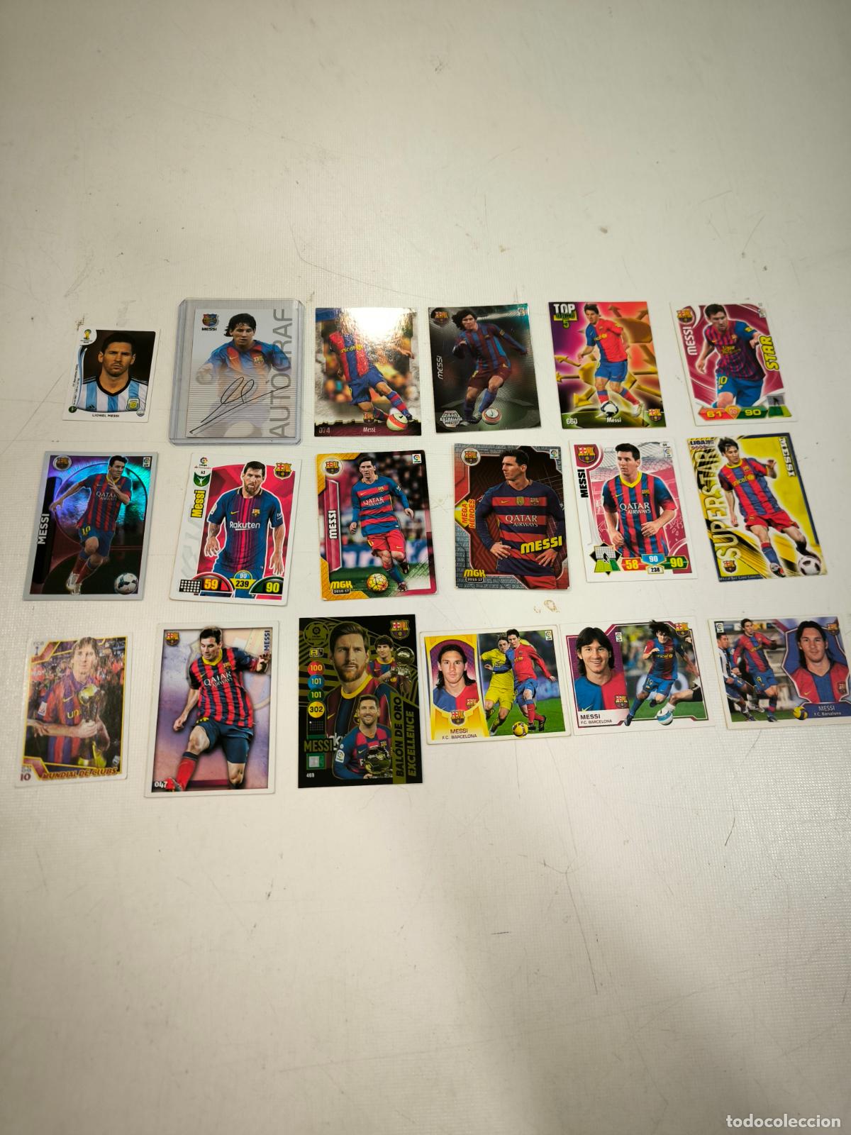 Coleccionismo Cromos antiguos: lote cromos messi 2005 y etc